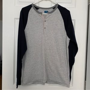 J. Crew Long Sleeve Baseball Tee Shirt
